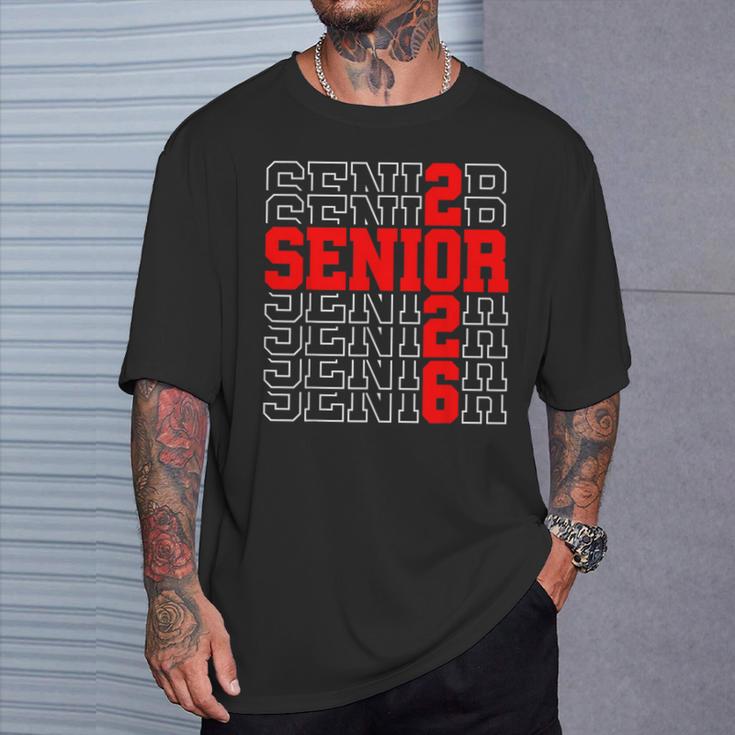 Senior Graduation Class Of 2026 Senior Boys Girls T-Shirt Gifts for Him