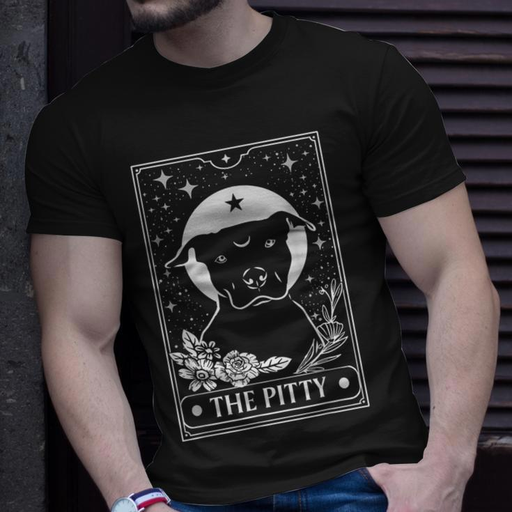 Tarot Card Pitbull Dog Lover American Pit Bull Terrier T-Shirt Gifts for Him
