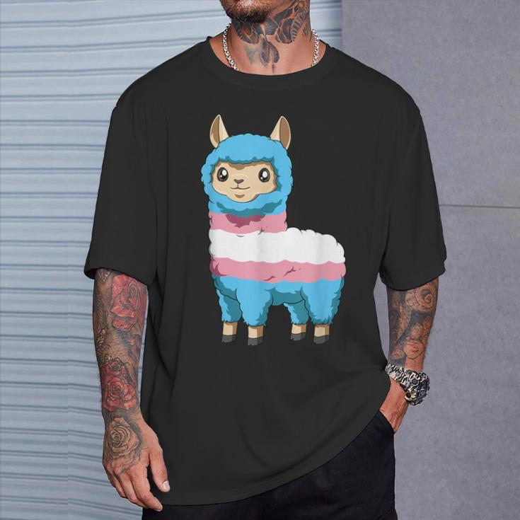 Transgender Lama T-Shirt Geschenke für Ihn