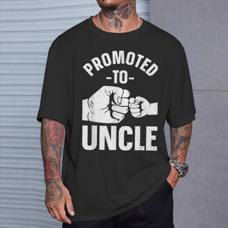 Uncle For Daddy Dad Boys Promoted To Uncle T-Shirt Gifts for Him
