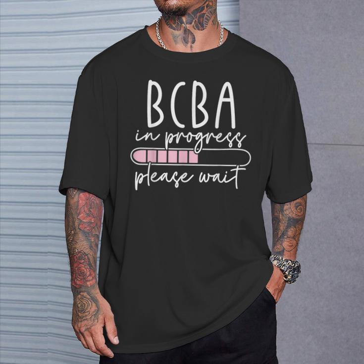 Future Behavior Analyst Bcba In Progress Bcba Student T-Shirt Gifts for Him