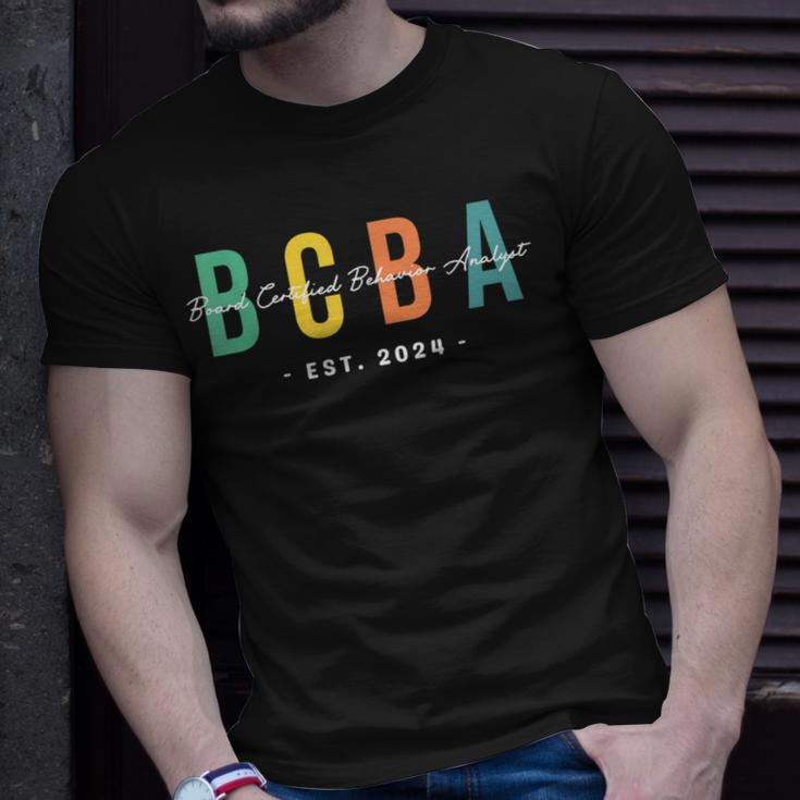 Future Behavior Analyst Bcba In Progress Training Est 2024 T-Shirt Gifts for Him
