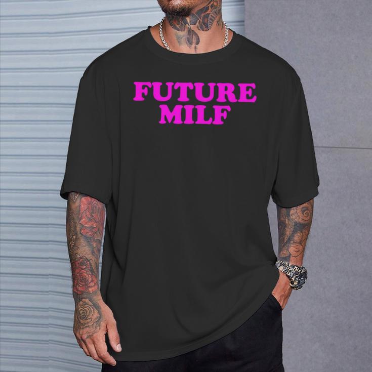 Future Milf Retrointage Style T-Shirt Geschenke für Ihn