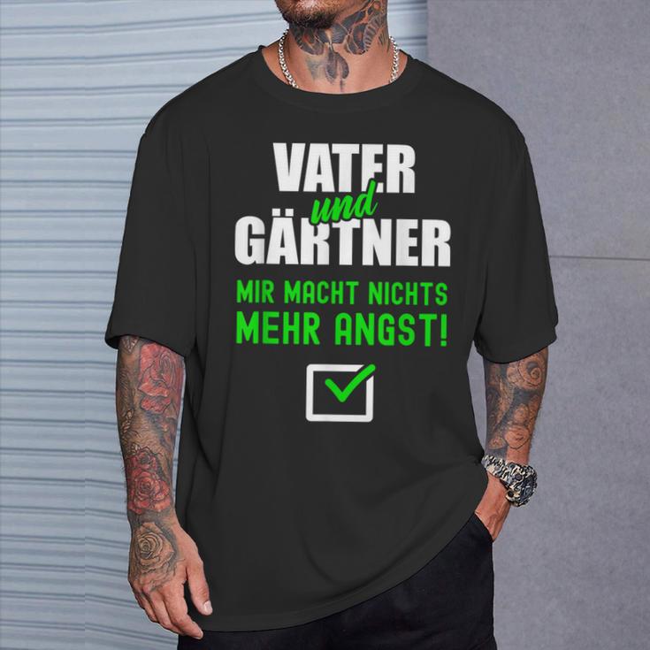 Gardener Father Dad Birth Garden T-Shirt Geschenke für Ihn