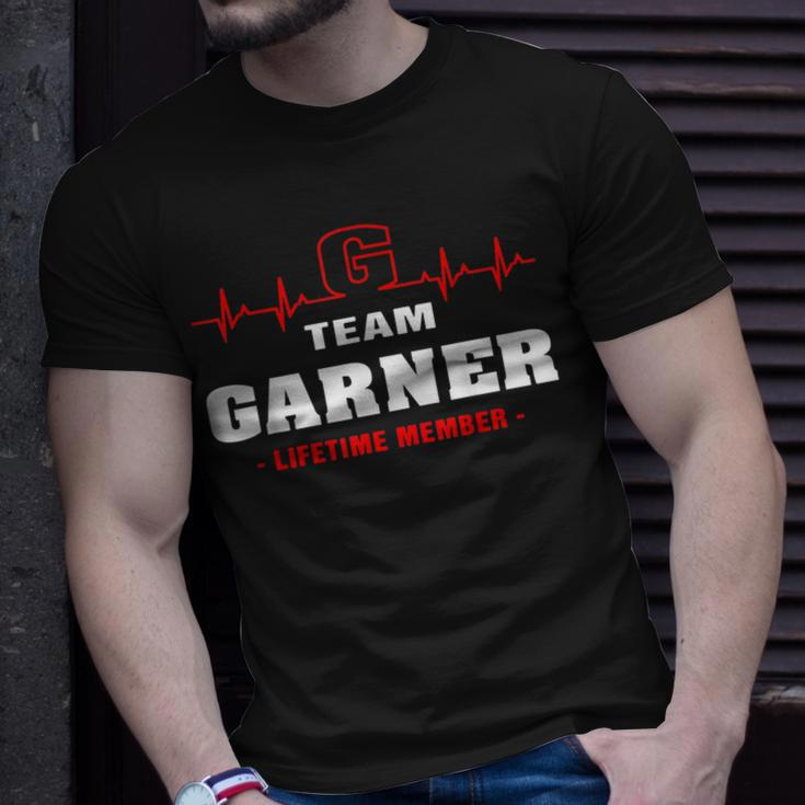 Garner Surname Family Last Name Team Garner Lifetime Member T-Shirt Gifts for Him