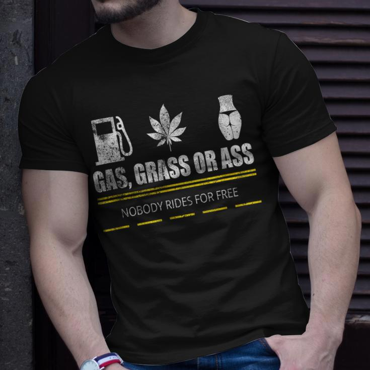 Gas Grass Or Ass T-Shirt Gifts for Him