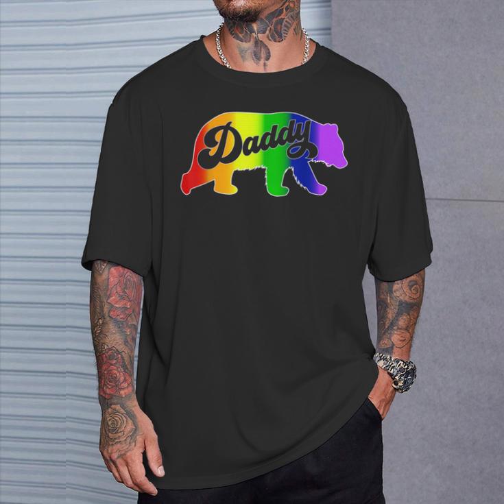 Gay Bear Passendes Gay-Paar- Lustiges Papa- T-Shirt Geschenke für Ihn