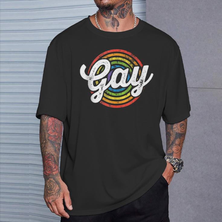 Gay Lgbt Equality March Rally Protest Parade Rainbow Target T-Shirt Gifts for Him