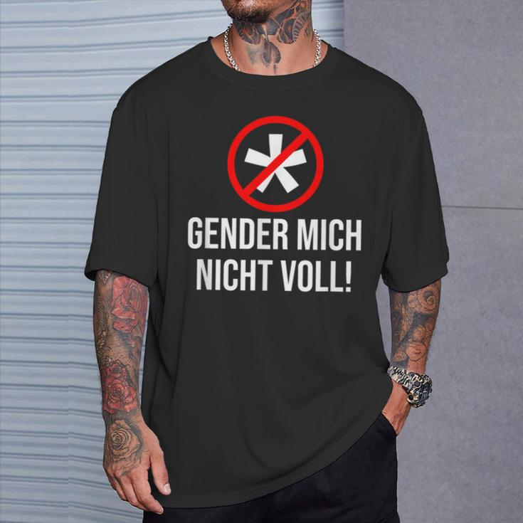 Gender Mich Nichtoll Anti Gender S T-Shirt Geschenke für Ihn