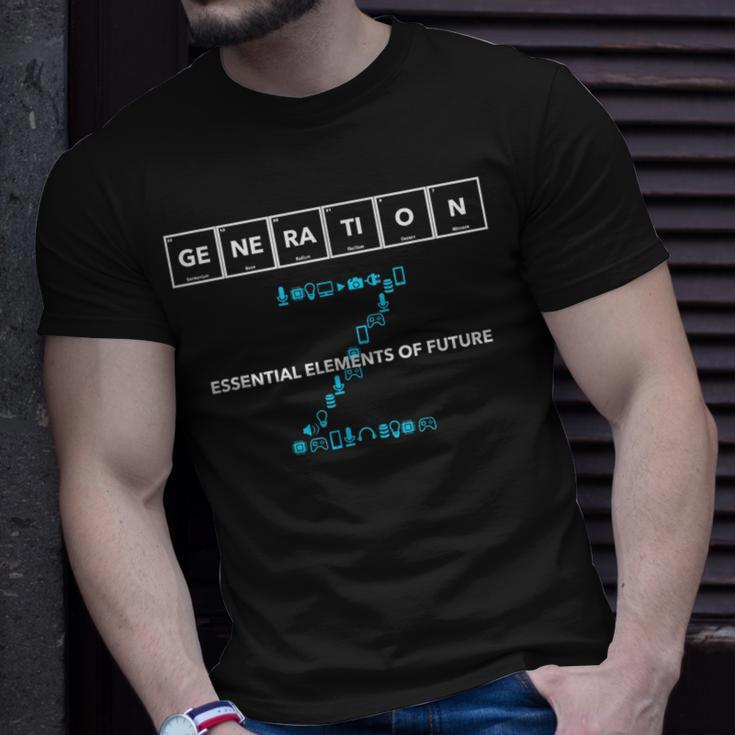 Generation Z Gen Z Essential Elements Of Future T-Shirt Gifts for Him