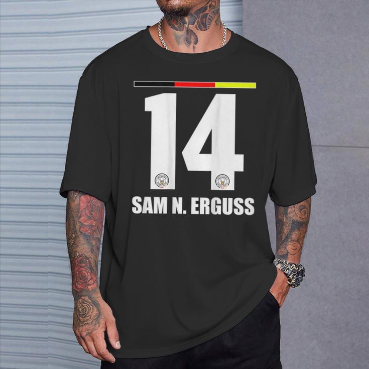 Germany Sauf Legend Sam N Eruss T-Shirt Geschenke für Ihn