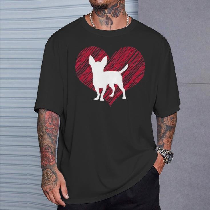 For Chihuahua Dog Lover Owner Parent T-Shirt Gifts for Him