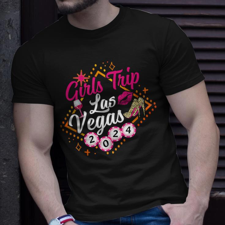 Girls Trip Vegas 2024 Girls Weekend Friends Matching T-Shirt Gifts for Him