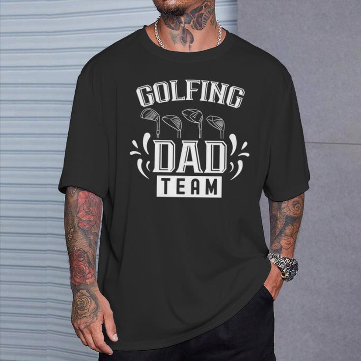 Golf Papa Golferater Team Sprücheater Tag Papi T-Shirt Geschenke für Ihn