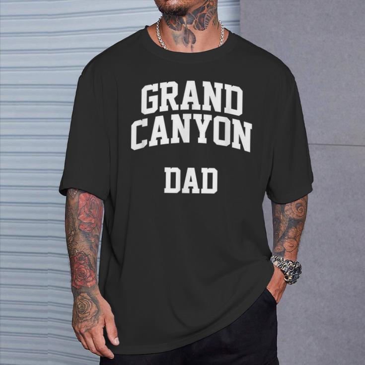 Grand Canyon Dad Athletic Arch College University Alumni T-Shirt Gifts for Him