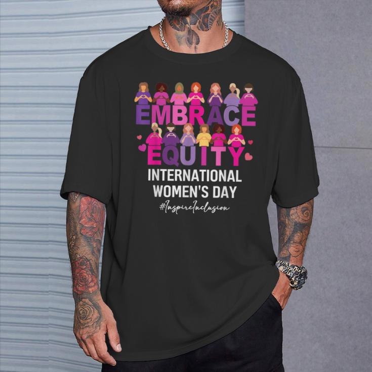 Happy International Women's Day March 2024 Inspire Inclusion T-Shirt Gifts for Him