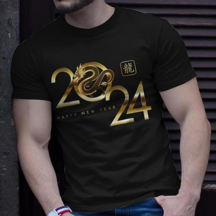 Happy New Year 2024 Chinese New Year 2024 Year Of The Dragon T-Shirt Gifts for Him