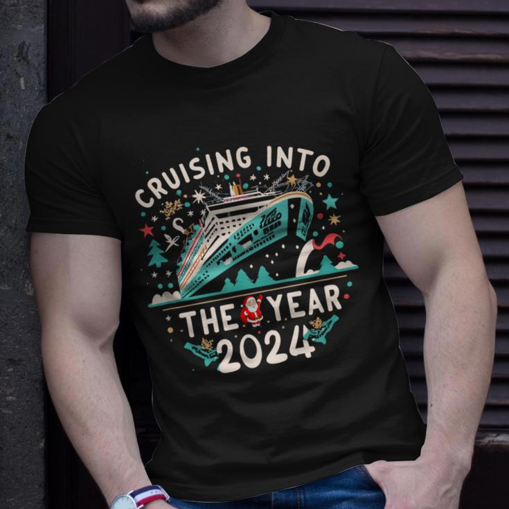 Happy New Year Cruise Vacation Trip 2024Cruise Trip T-Shirt Gifts for Him