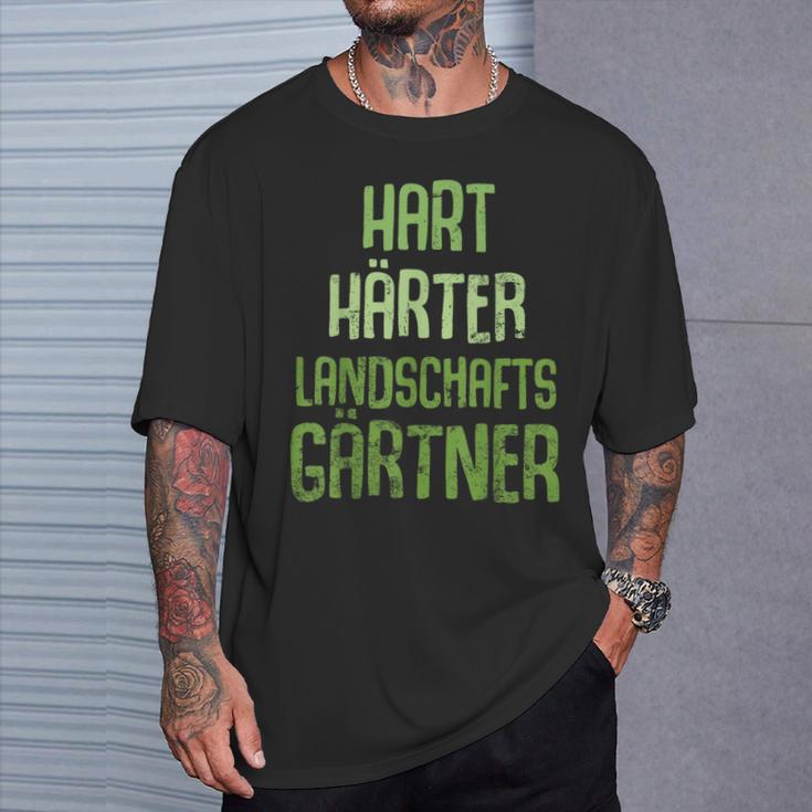 Hard Hardener Landscape Gardener Gardening T-Shirt Geschenke für Ihn