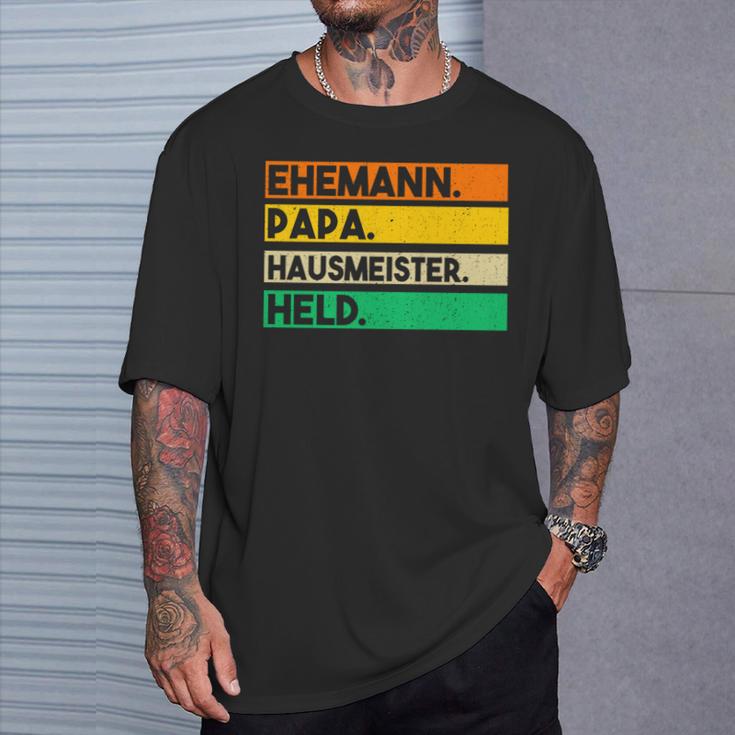 Hauswirt Papaateratertag Hausmeister T-Shirt Geschenke für Ihn