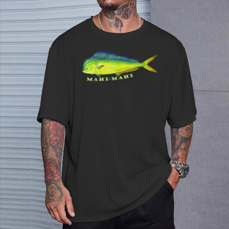 Hawaiian Mahi-Mahi T-Shirt Gifts for Him