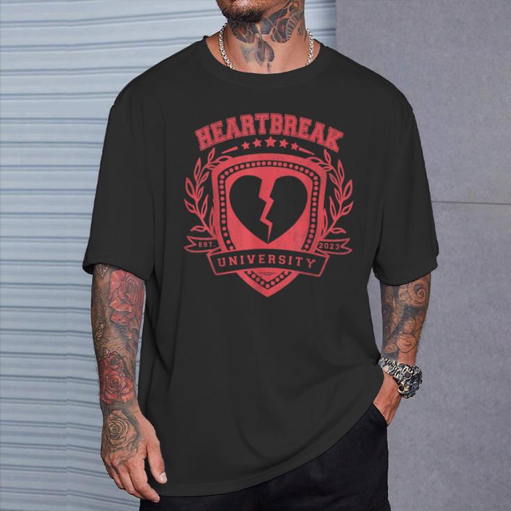 Heartbreak University Cupid's Arrow Happy Valentine's Day T-Shirt Gifts for Him