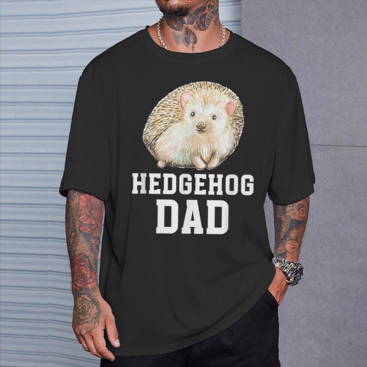 Hedgehog Dad Hedgehog Lover Hedgehog Boy Hedgehogs T-Shirt Gifts for Him