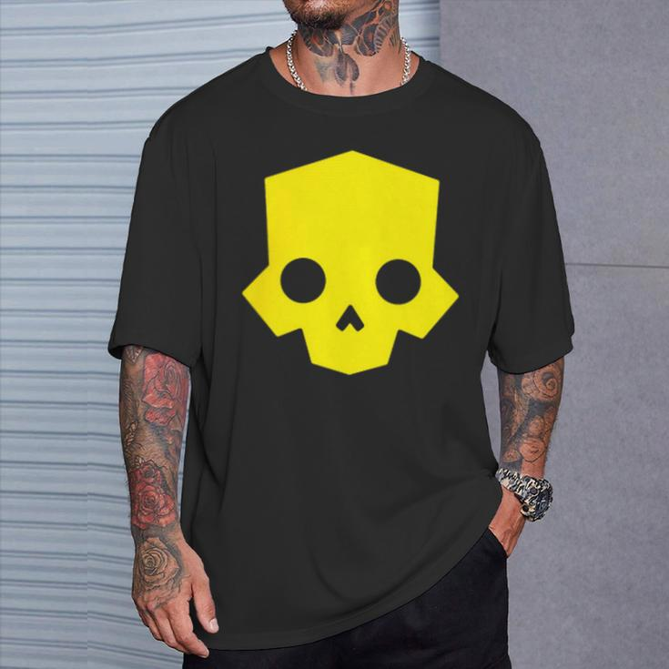 Hell Of Divers Helldiving Skull T-Shirt Gifts for Him
