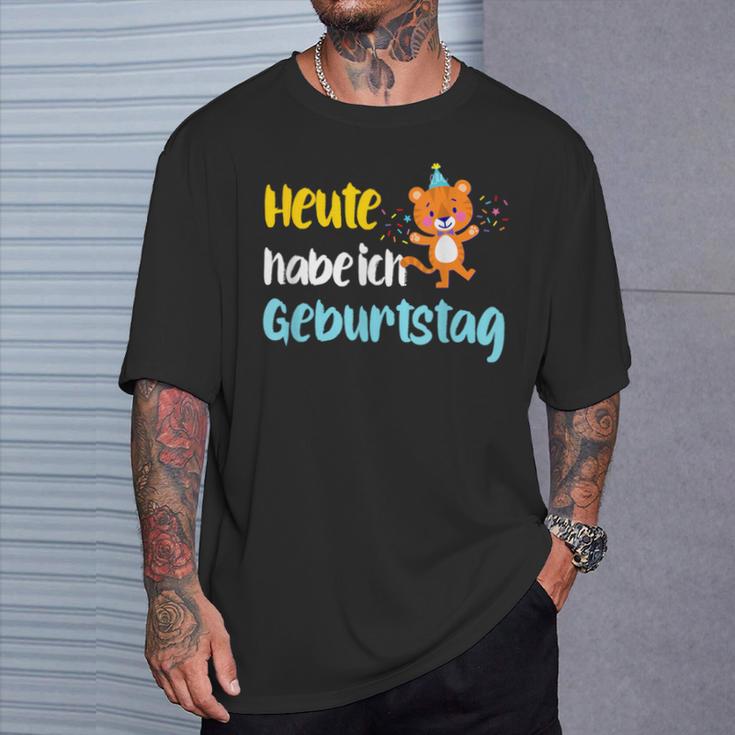 Heute Habe Ich Geburtstag Party Tiger T-Shirt Geschenke für Ihn