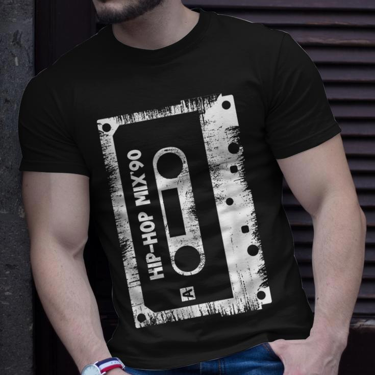 Hip Hop Rap Mixtape Cassette Dj Retro 90S Vintage Cassette T-Shirt Gifts for Him