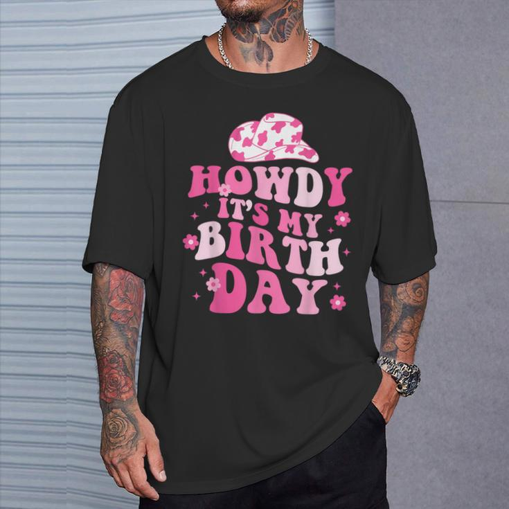 Howdy Its My Birthday T-Shirt Gifts for Him