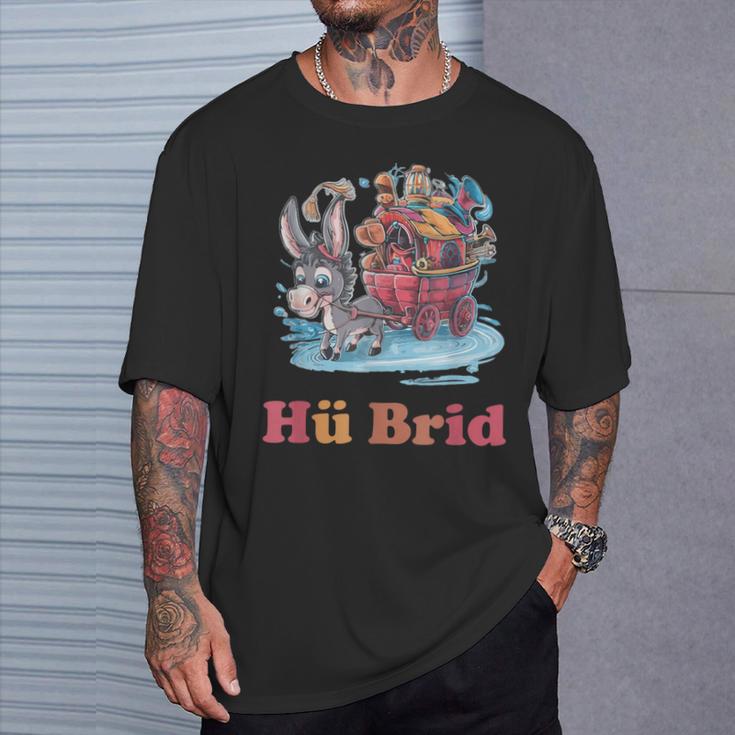 Hü Brid Lustiges Hybrid Auto Pferd T-Shirt Geschenke für Ihn