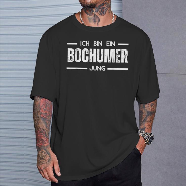 Ich Bin Ein Bochumer Jung T-Shirt Geschenke für Ihn