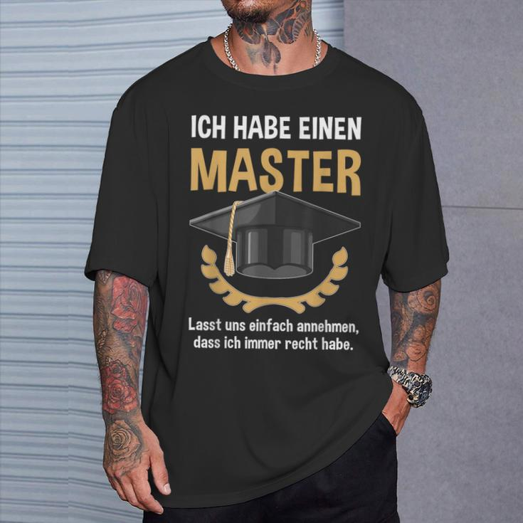 Ich Habe Immer Recht German Language T-Shirt Geschenke für Ihn