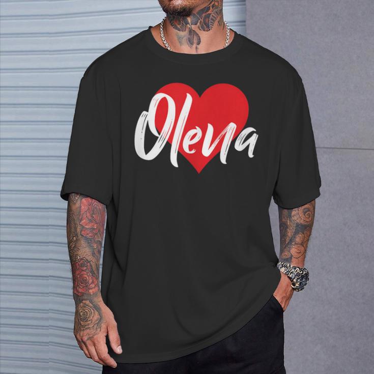 Ich Liebe Olena T-Shirt Geschenke für Ihn