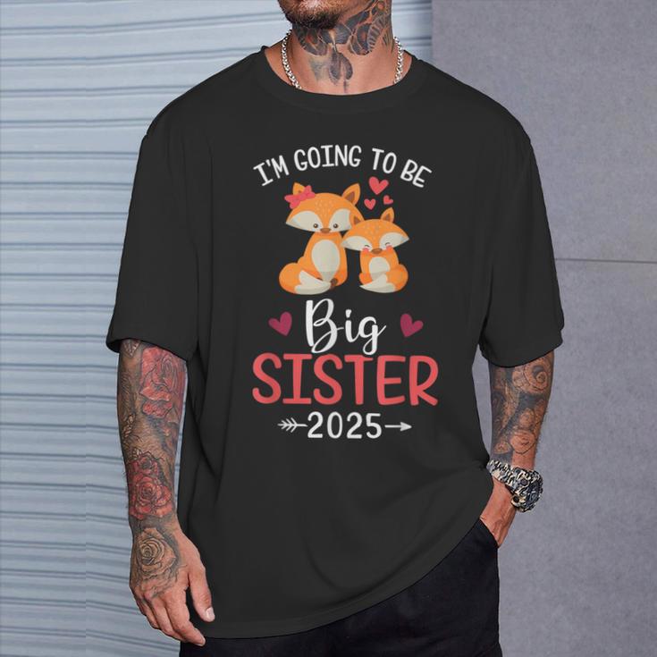 I'm Going To Be Big Sister 2025 For Baby Shower T-Shirt Gifts for Him