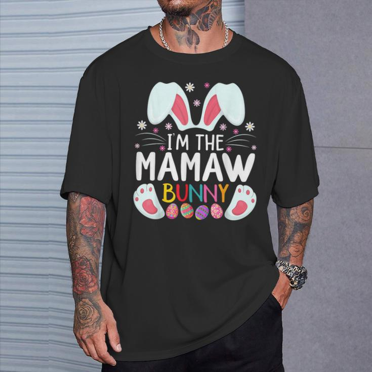 I'm The Mamaw Bunny Matching Family Easter Party T-Shirt Gifts for Him