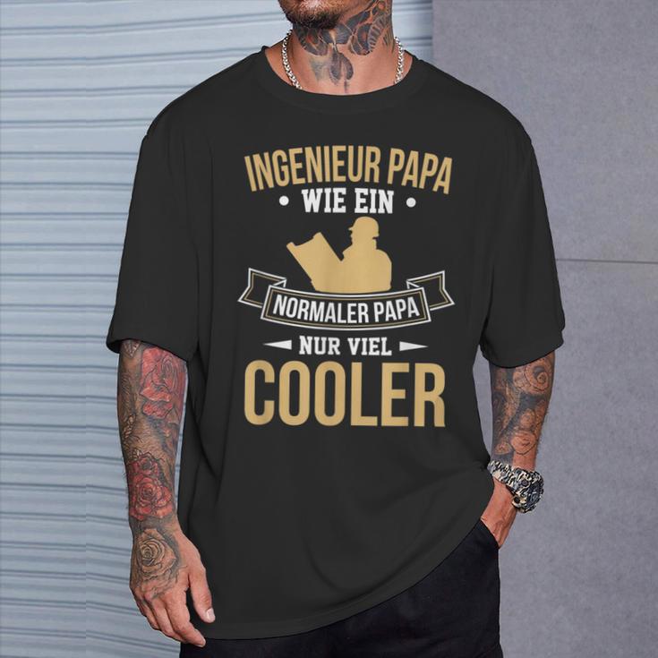 Ingenieur Papa Racing Car Tuner Tuning Mechanikerin Kfz Car T-Shirt Geschenke für Ihn