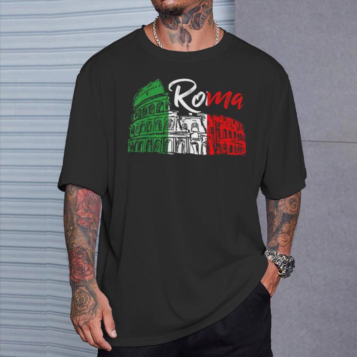 Italy Lover Cute Italian Italia Roma T-Shirt Gifts for Him