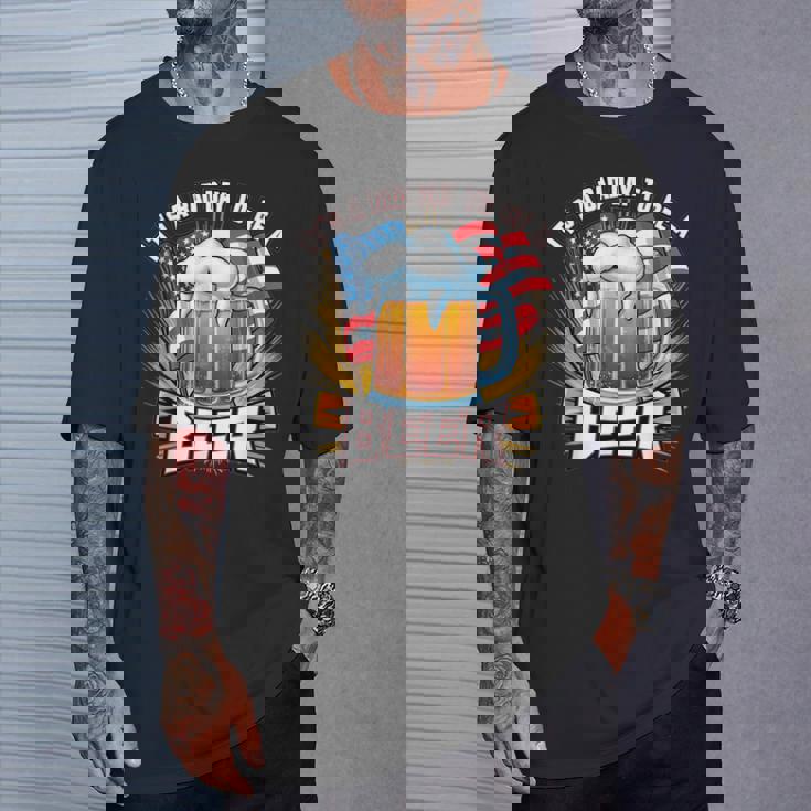 It's A Bad Day To Be A Beer Vintage T-Shirt Gifts for Him