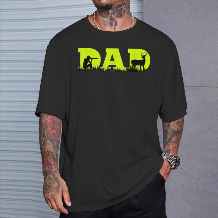 Jäger Papa Jagdater T-Shirt Geschenke für Ihn