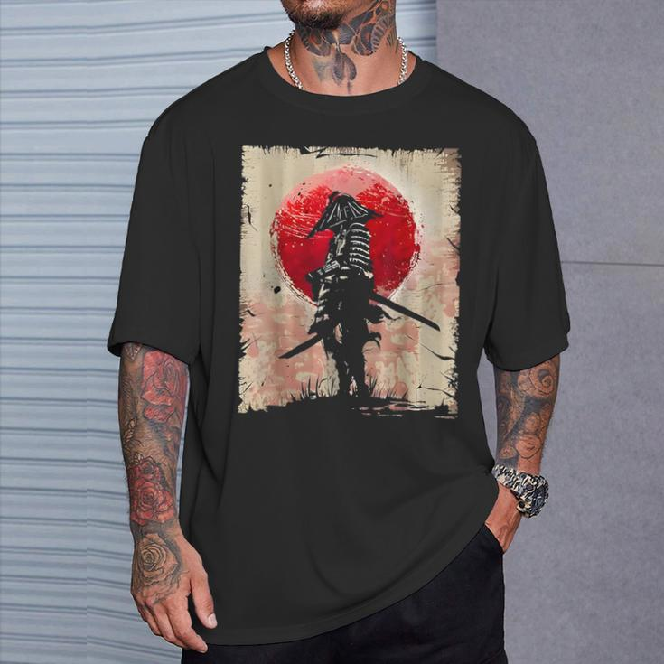 Japanese Samurai Anime T-Shirt Gifts for Him