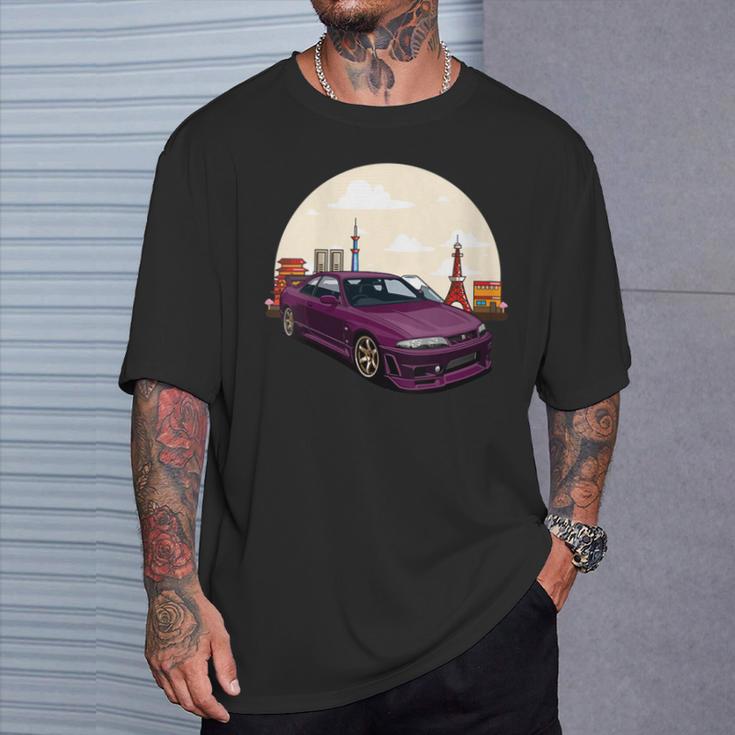 Jdm Skyline R33 Car Tuning Japan Tokio Drift T-Shirt Gifts for Him