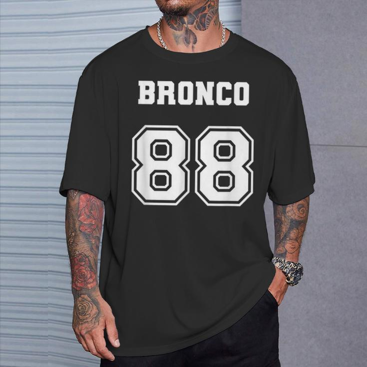 Jersey Style Bronco 88 1988 Old School Suv 4X4 Offroad Truck T-Shirt Gifts for Him