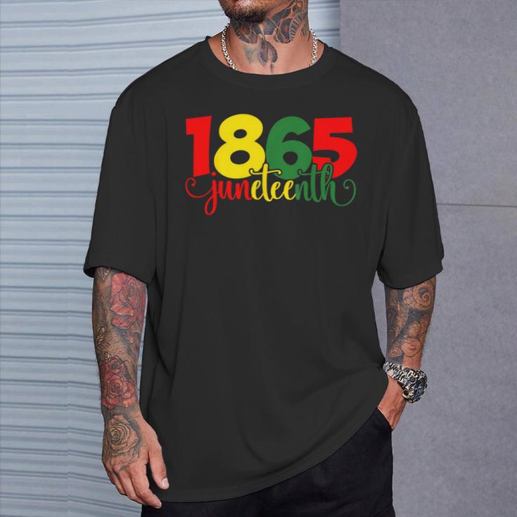 Junenth 1865 For June 19 Freedom Day Junenth T-Shirt Gifts for Him