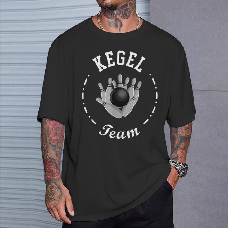Kegel Souvenir Cones Team Sport Kegler T-Shirt Geschenke für Ihn