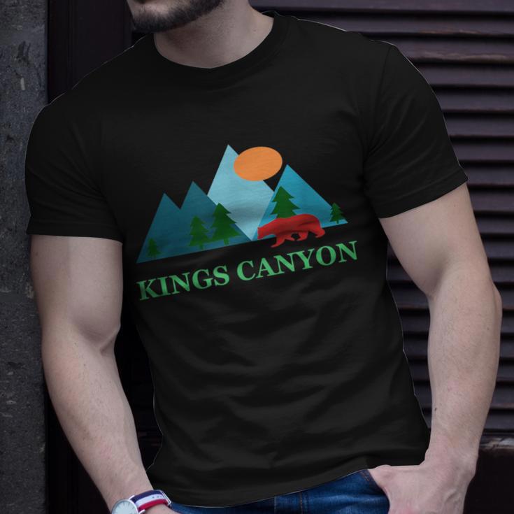 Kings Canyon National Park Vacation Souvenir T-Shirt Gifts for Him