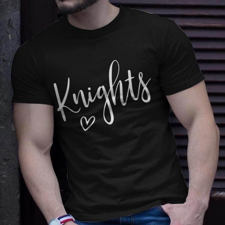 Knights High School Knights Sports Team Women's Knights T-Shirt Gifts for Him