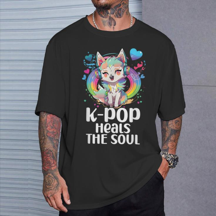 Kpop Items Bias Wolf Korean Pop Merch K-Pop Merchandise T-Shirt Gifts for Him