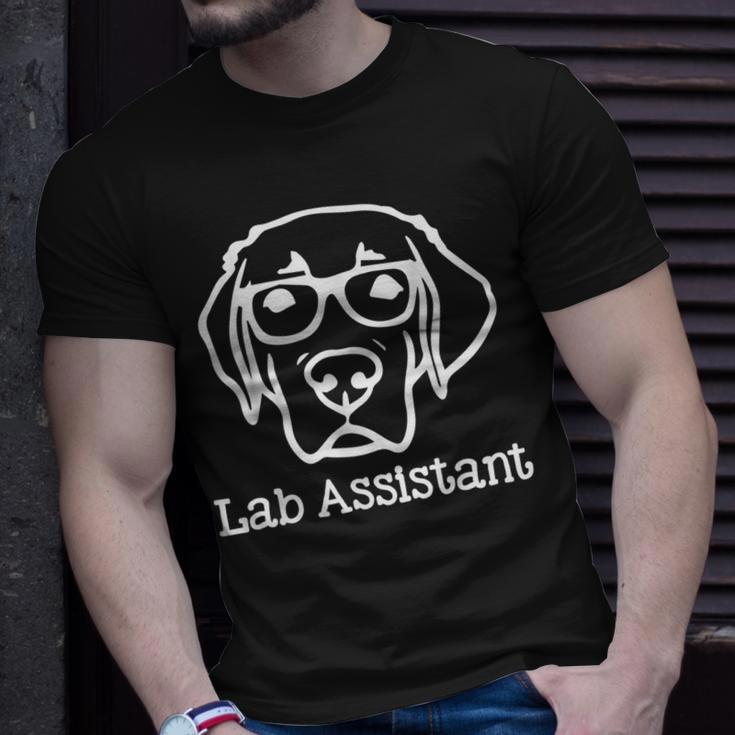 Lab Assistant Labrador Lover Labrador Retriever Dog T-Shirt Gifts for Him
